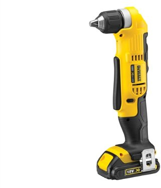Dewalt DCD740C1 18v XR 2 Speed Right Angle Drill Lithium -1 Battery Charger Case