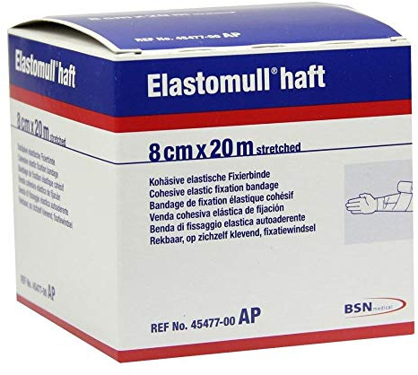 ELASTOMULL haft 8 cmx20 m Fixierbinde 1 St