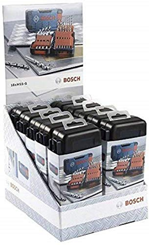 Bosch Professional 2607019577 Display 10 Größen G, 18-teilig