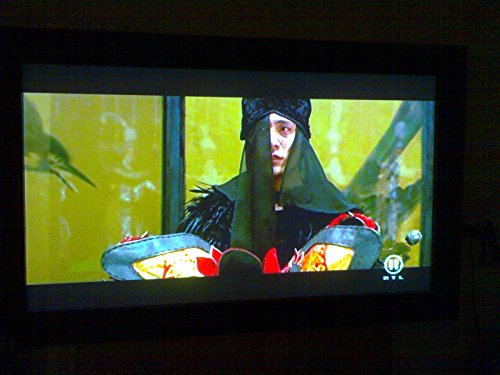 16:9 LEINWAND f. RÜCKPROJEKTION, Folie F. HEIMKINO + Event, Rear + Front Projection Matte, METERWARE, Grey/GRAU, HDTV-Format ca. 360 x 202cm