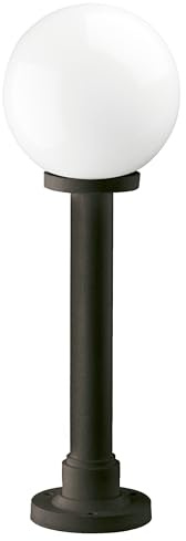 Dopo Lighting Baliza Exterior INDURA GLOBO H.75cm E27 Difusor ø25cm