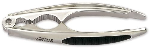 Arcos Accesorios Cascanueces Aleación de Zinc para Cocina, 160 mm, Plata Cromada, Herramienta de Nuez Duradera, Caja Regalo Incluida