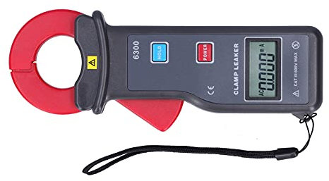 Pinza ca amperimétrica de 0 mA a 60 A con comunicación USB para medir corriente de fuga de CA