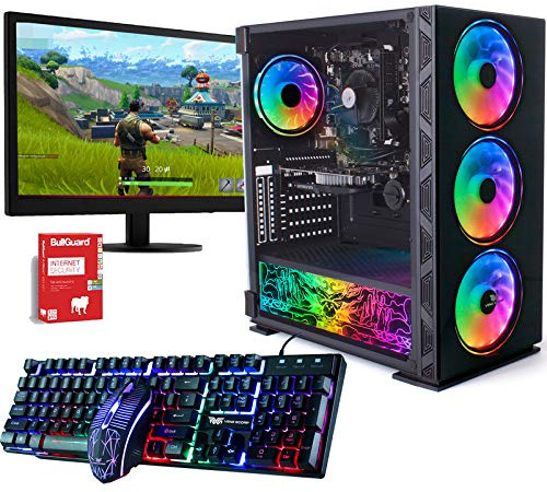 Veno Scorp Gaming PC – Windows 11 – Monitor Bundle – Wifi – AMD Ryzen 5 4500 4.1Ghz (Max) 3.6Ghz base – GTX 1650 4GB Graphics Card – 16GB RAM – 240GB SSD – 1TB Hard Drive