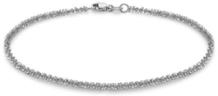 CARISSIMA Damen-Armband Tocalle Weißgold 9kt 2,4mm 40 19cm