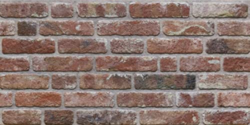 Grace Baltic, Pannelli da parete 3D effetto mattone, rivestimento in polistirolo, per soggiorno, cucina, bagno, camera da letto, balcone, bancone teras (1, 689-022)