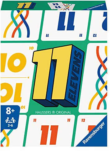 Ravensburger - Elevens - Tillgängligt spel för hela familjen - Kortspel och posering - 2 till 6 spelare från 8 år - Blandad - 20 952 - svensk version