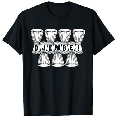 Für Afrikanisches Trommeln oder Djembe-Trommeler Eine Djembe T-Shirt
