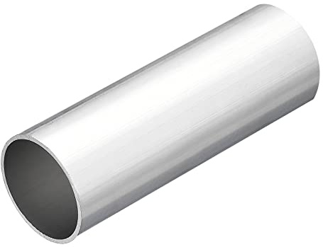 sourcing map 6063 Aluminium Rundrohr 32mm Innendurchmesser Alurohr 35mm Außendurchmesser Aluprofil Metallrohr 100mm Länge Aluminium Rohr für Industriebau Bastelprojekte Heimdekoration