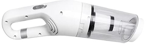PacuM Aspirateur sans Fil Aspirateur de Voiture sans Fil Aspirateur Automatique sans Fil pour Maison et Voiture Mini aspirateur à Double Usage avec Batterie intégrée (Couleur: Blanc)