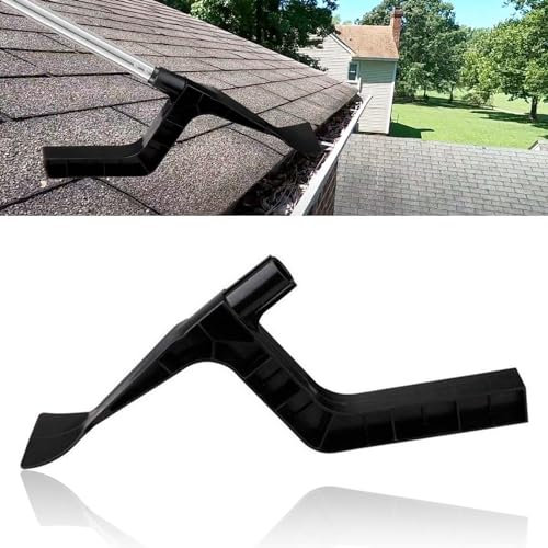 SKARORING Dachrinnenreinigungswerkzeuge von The Ground Dachrinnenreiniger Dachrinnenschaufel Hausregenrinnen Laubreinigungswerkzeug Gewinde-Design entworfen Dächer in Gärten Graben Villen und GC001