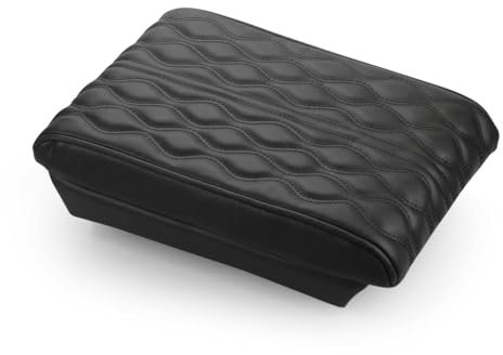 LIYUANMU Auto Leder Mittelkonsolen Armlehne Kissen für Sportage NQ5 2022 2023, Armlehnenschoner Polster Schutzabdeckung Armlehnenbox Abdeckung Mittelkonsole Pad Zubehör,A/1