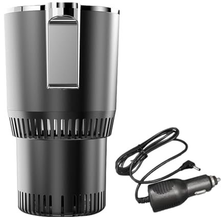 Calentador y enfriador de tazas para coche, soporte inteligente para tazas de coche