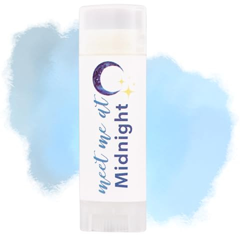 Peppermint Lip Balm - Swift inspired gift stocking stuffer mid-night chapstick for women an girls small fun gifts Taylor song and album inspo (Midnight)