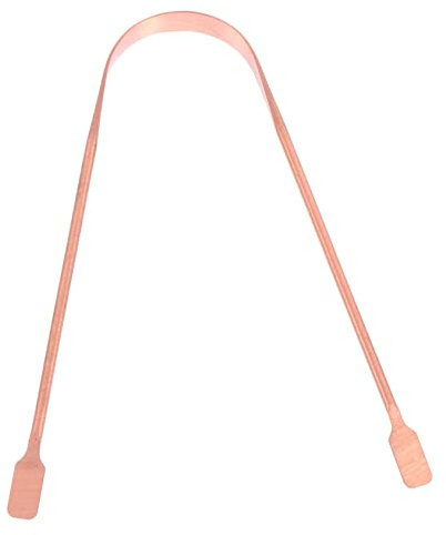 Healeved 1pezzi Pulitore Lingua Portatile Ergonomico Strumento per Raschiare la Lingua Puliscilingua Orale Raschietto per Pulizia della Adatto per Uso Quotidiano e Viaggi