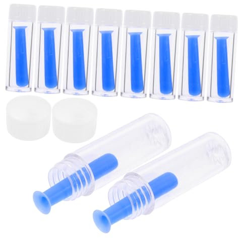 ARTSEWPLY 10pezzi Strumento Di Rimozione Lenti Contatto in Silicone Morbido e Distanziatore Per Montature Di Occhiali Kit Di Riparazione Per Lenti Contatto