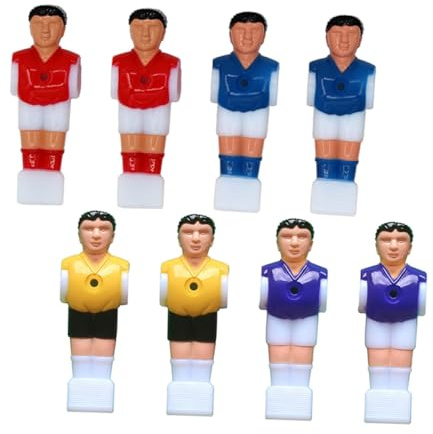 SUPVOX 8 Piezas Figura de Jugador de Fútbol Accesorios para Máquina de Fútbol de Futbolistas de Repuesto