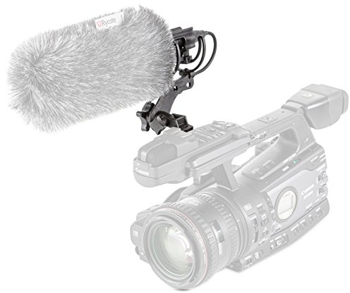 Rycote 037324 Universal Microphone Shock Mount and Mic Holder for Sony/Canon/Panasonic And JVC Camcorders & Cameras