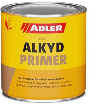 ADLER Alkyd-Grund W10, 750ml - weiß Grundierung, Isolierung, Kunstharzgrund für innen und außen