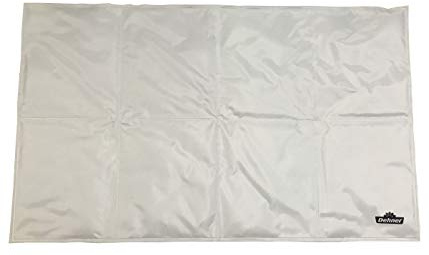 Dehner Hunde-Kühlmatte Refresh, mit selbstkühlendem Kühlgel, ca. 100 x 60 cm, grau