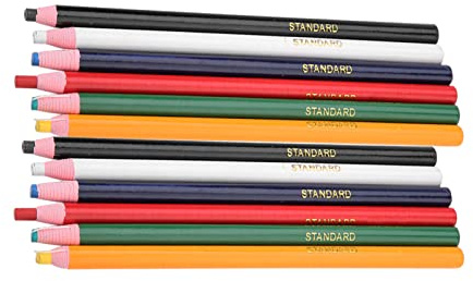 12 Stücke Nähen Markieren Bleistift, Stoff Mischfarben Löschbaren Stift Schneider Schneider Handwerk Kennzeichnung Nähzubehör