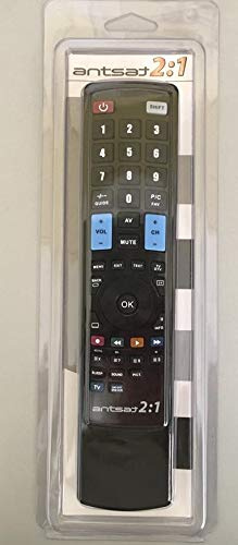 ANTSAT Telecomando Universale Programmato per Topfield Decoder SBX-3300HD, SBX-3500HD, SBX-3100