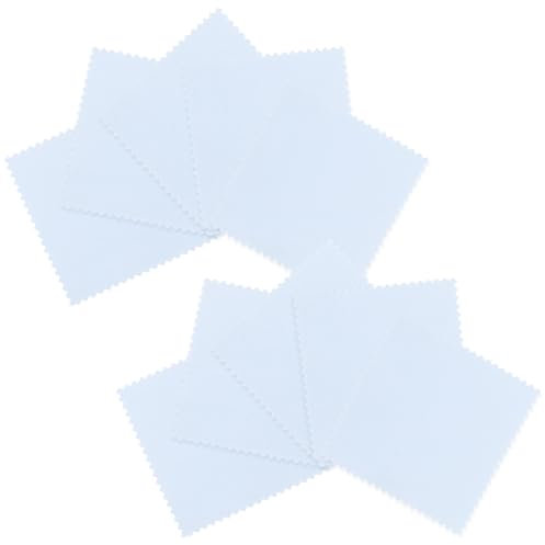 COHEALI 30pcs Silver Cleaner for Jewelry Polishing Wipe Silver Cleaning Cloth Non-Woven Double-Sided Gentle Cleaning