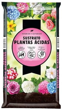 DECOALIVE Sustrato para Plantas Ácidas 5L con Compost Vegetal
