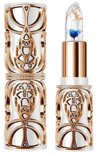 Clear Flower Jelly Lipstick, Color Changing Lipstick, Moisturizer Lip Balm, Moisturizer Lip Gloss, Moisturizing Tinted Lip Balm, elly Flower Lipstick, Moisturising Lip Care Style1