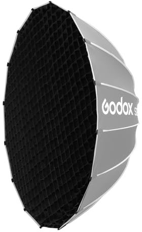 Godox S85T 85cm/33.5 Parapluie Parapluie Boîte à lumière à dégagement Rapide Grille pour boîte à lumière
