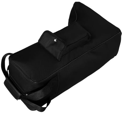 Alipis Reitstiefeltasche Süße Geschenktüten Griff Telefonhalter Brieftasche Griffe Tasche Reitstiefel Kurze Plüsch-geschenktüten Hochzeitsgeschirrhalter Robuster Griff Black Oxford-Stoff