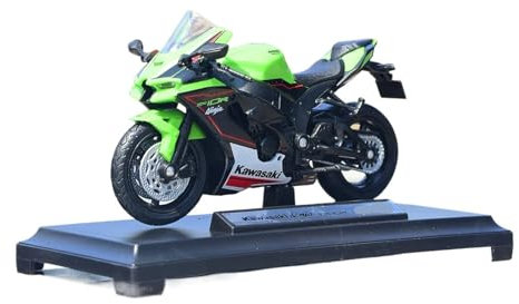 Miniatur Motorfahrzeug Modelle 1/18 Für Kawasaki Ninja Ninja ZX-10R Motorradmodell Sport Motorrad Racing Modell Dekoration Druckguss-Nachbildung