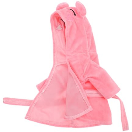 ERINGOGO Vestiti Per Bambole Pig Shaped Accappatoio Riutilizzabile Per Bambina Costume Decorativo Leggero e Portatile Per Bambolotti