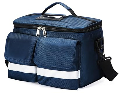Be-Better First Aid Bag Empty Medical Bag Emergency First Responder Bag, First Aid Carrier for EMT, EMS, Paramedics and Medical Supplies Kit