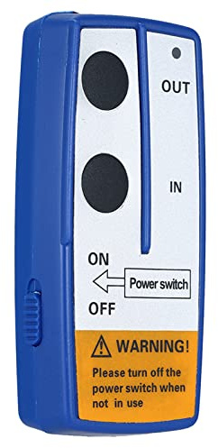 Kit telecomando universale wireless per verricello DC 12V adatto per camion ATV SUV, controller portatile con portata di 50 piedi con 2 telecomandi e indicatore luminoso per