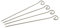 Fackelmann Pinchos para brochetas 21cm, acero inoxidable. 4 ud-s.