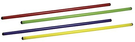 Schiavi Sport - Asta Ginnica Pvc - Lungh. 80 cm., Rosso