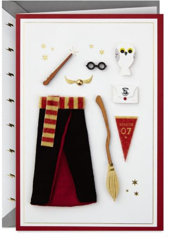 Hallmark Signature Harry Potter Geburtstagskarte (Favorite Things)