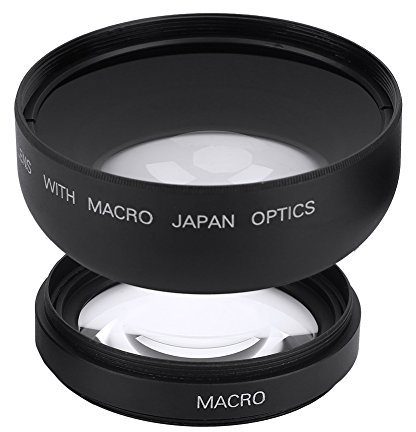 52mm Wide Angle Lens - 0.45X Universal Macro Conversion Lens