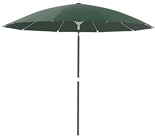 MANG Gartenschirm Neigbar Sonnenschirm Terrassenschirm Sonnenschutz Ampelschirm UV-Schutz Marktschirm Regenfest Balkonschirm 8 Stabilen Rippen