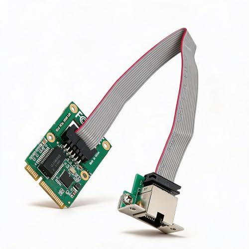 PCIE Netzwerkadapter, 10 100 1000Mbps PCIE Netzwerk Controller Karte, RJ45 LAN NIC Karte für Win ME 98SE Win 2000 Win XP für Vista 7 8 10 für Linux für OS X Laptop 10.4.X