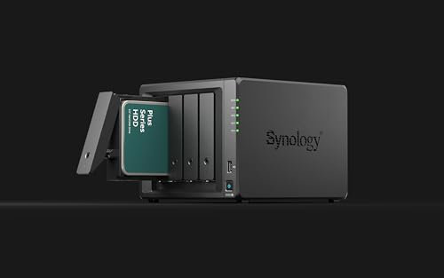 Synology DS923+ 4-Bay Diskstation NAS (AMD Ryzen™ 4 Threads R1600 Dual-Core 4GB Ram 2xRJ-45 1GbE LAN-Port), 32TB Bundle mit 4X HAT3310-8T