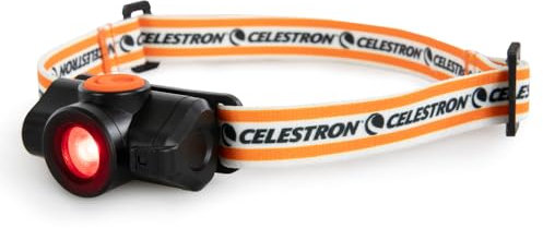 Celestron Night Vision Red LED Headlamp for Astronomy and Camping