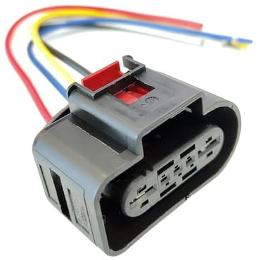 Auto Sensor Stecker Kompatibel mit Skoda für Yeti 5L 2010–2019 1K0919231 Kraftstoffpumpen-Steuergerät Kabelbaum-Webstuhl-Anschlussstecker