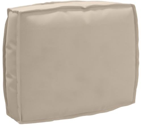 Cojín para Palets Exterior Impermeable con Tela Oxford - Almohada Acolchada para Jardín y Terraza, Cómodo y Estiloso para Asientos al Aire Libre, Fácil Limpieza y Duradero