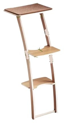 QYNZFAWO Compatible con rascador de Madera for Gatos, Estructura de Escalada, Escalera Grande, tobogán, Tabla rascadora, Torre for Gatos, Plataforma de Salto con Ventosa(Slide Style)