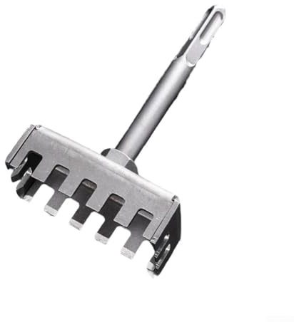 Yhenlovtt Marteau électrique perforateur carré pour fente murale – Outil d'extension de douille compatible avec les interrupteurs de type 86 et 118 populaires (sable fin)