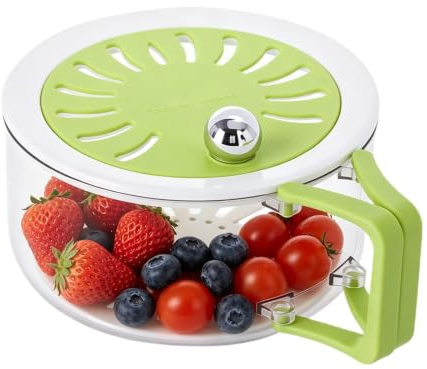 Generisk frukt-tvättskål klar livsmedelssäker bärbar rep | Berry droppskål för rengöring för, bär och sallad – för hem, kök, camping och picknick