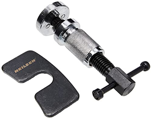 Neilsen CT3330 Disc Brake Piston Rewind Tool - Left Hand Thread 3/8Dr | Disc brake piston rewind tool, Left hand thread forcing screw, 3/8 dr, Reversible 22mm & 32mm keys, Reaction plate included