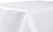 BEAUTEX Tischdecke Damast Ornamente - Bügelfreies Tischtuch - Fleckabweisende, Pflegeleichte Tischwäsche - Tafeltuch, Eckig 130x300 cm, Weiss
